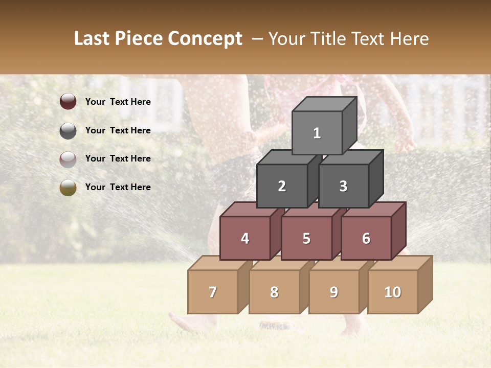 Wave Portrait Sand PowerPoint Template