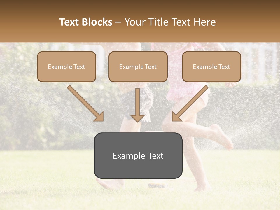 Wave Portrait Sand PowerPoint Template