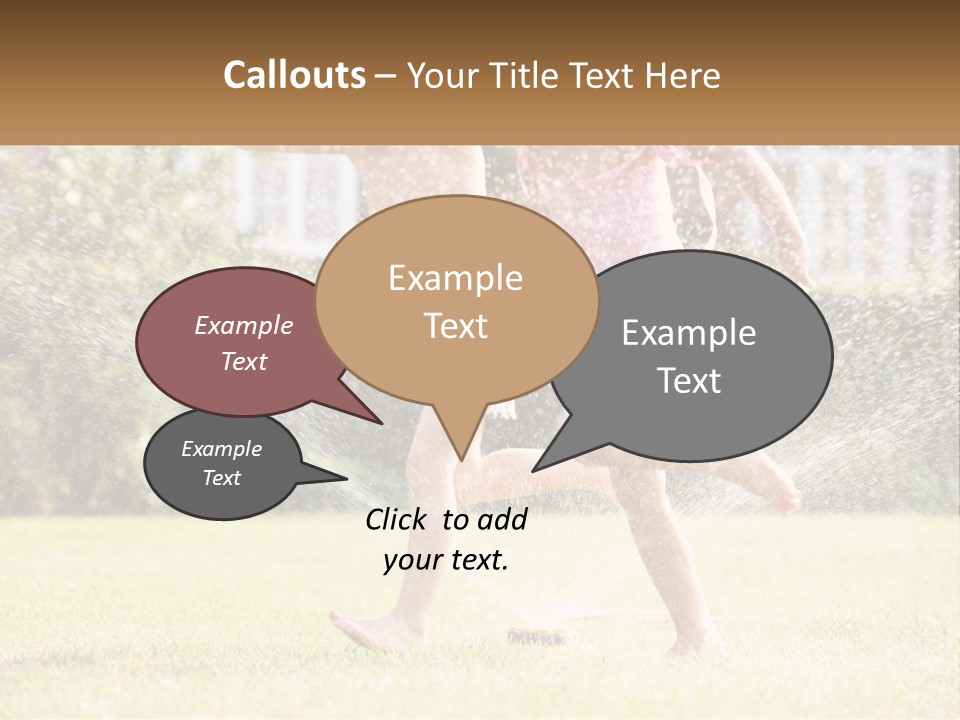 Wave Portrait Sand PowerPoint Template