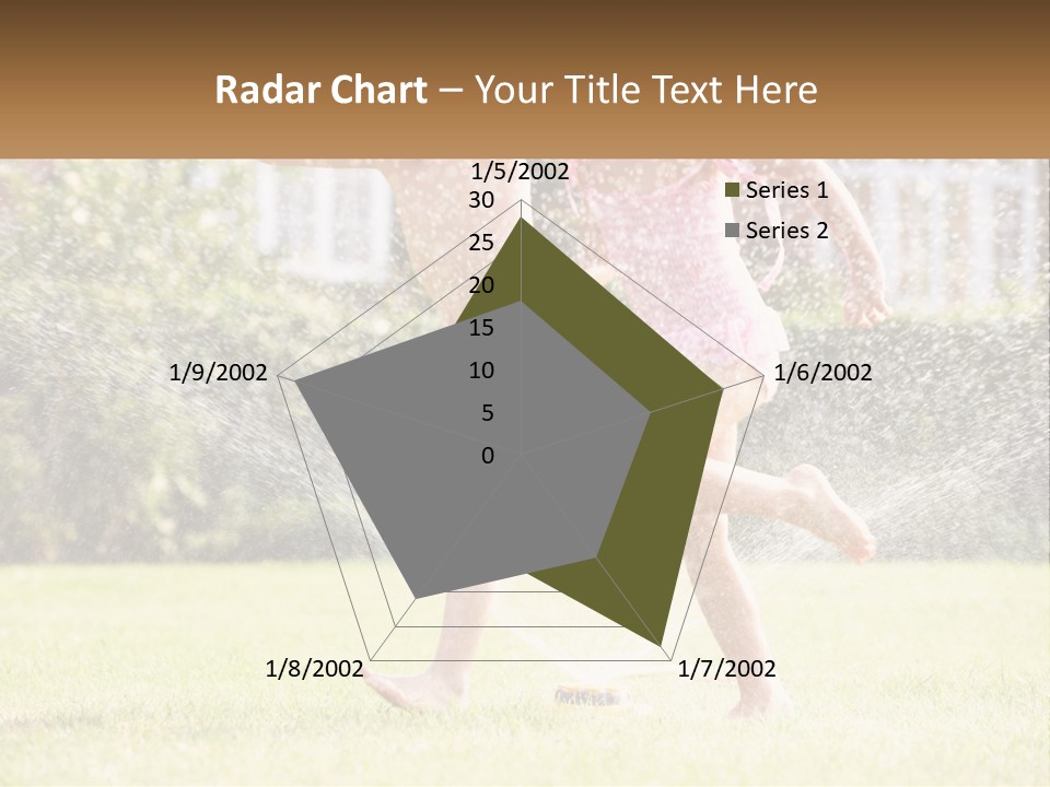 Wave Portrait Sand PowerPoint Template