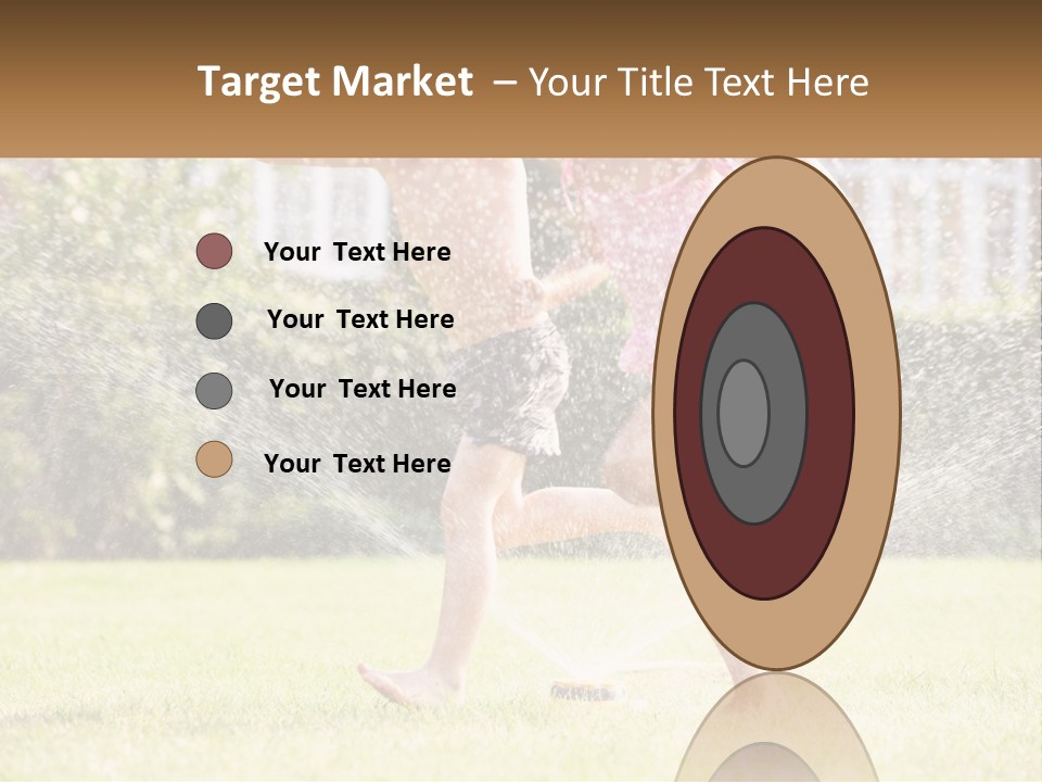 Wave Portrait Sand PowerPoint Template