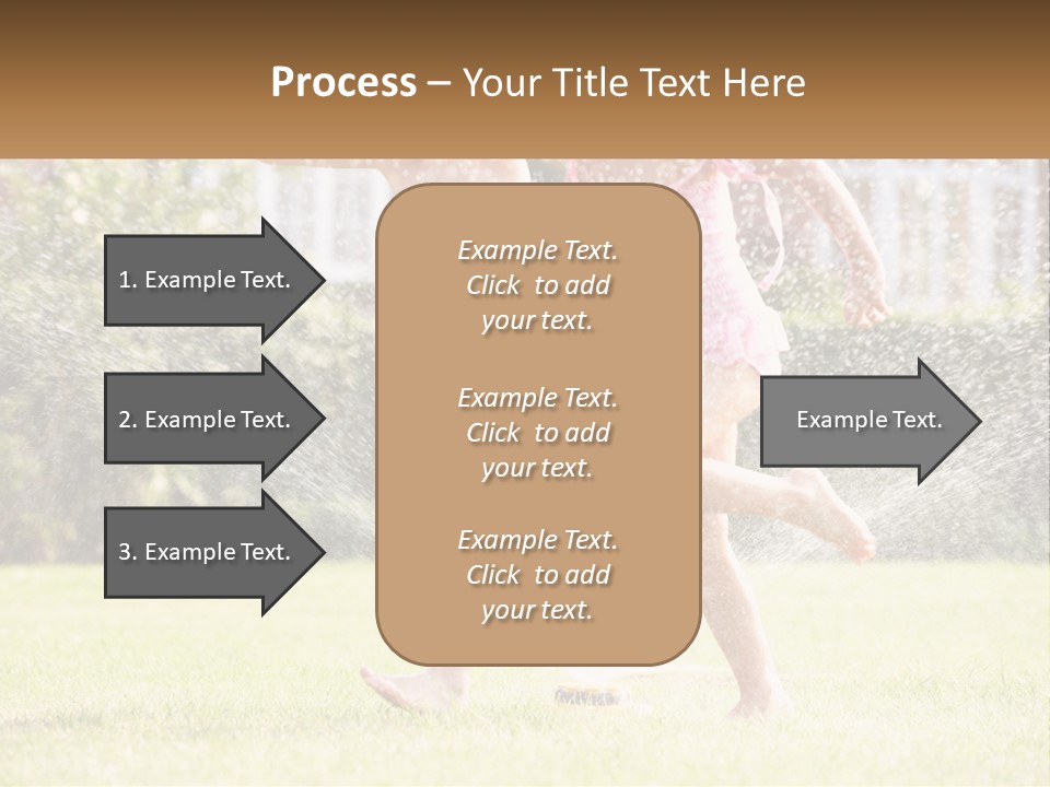 Wave Portrait Sand PowerPoint Template