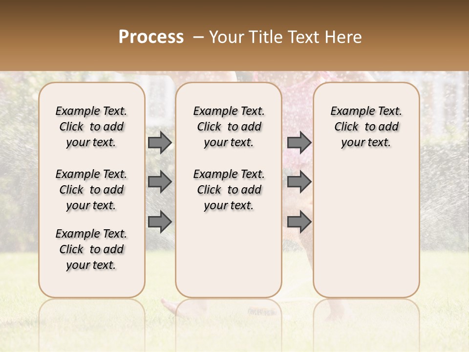 Wave Portrait Sand PowerPoint Template