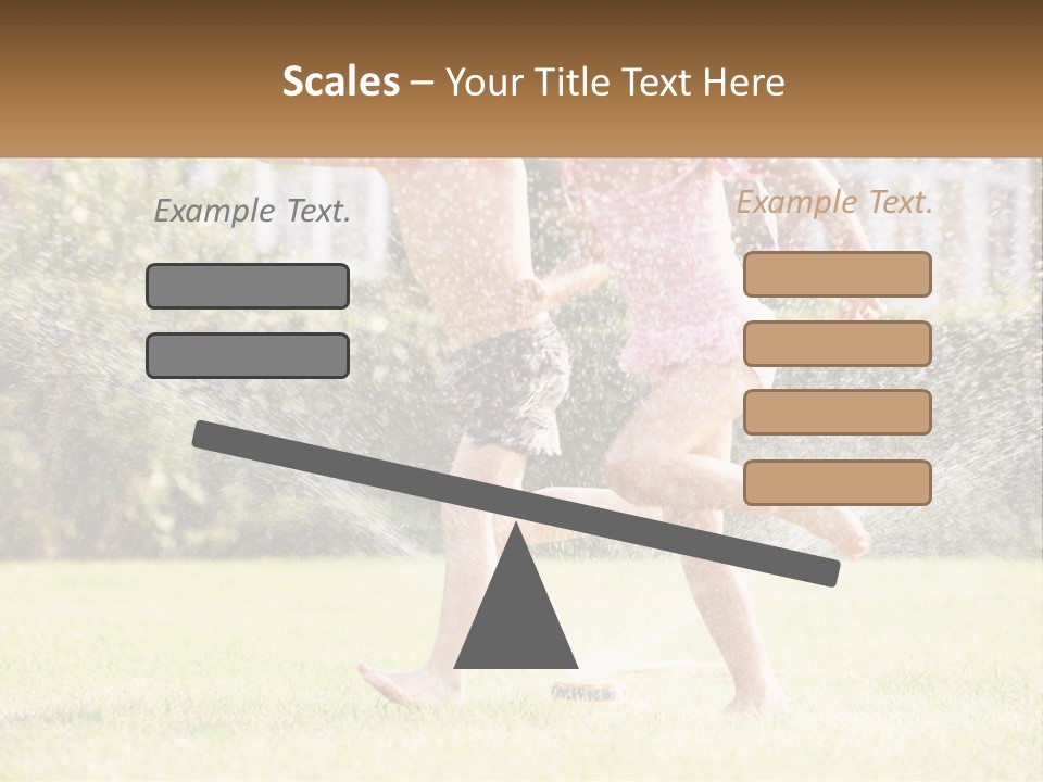 Wave Portrait Sand PowerPoint Template