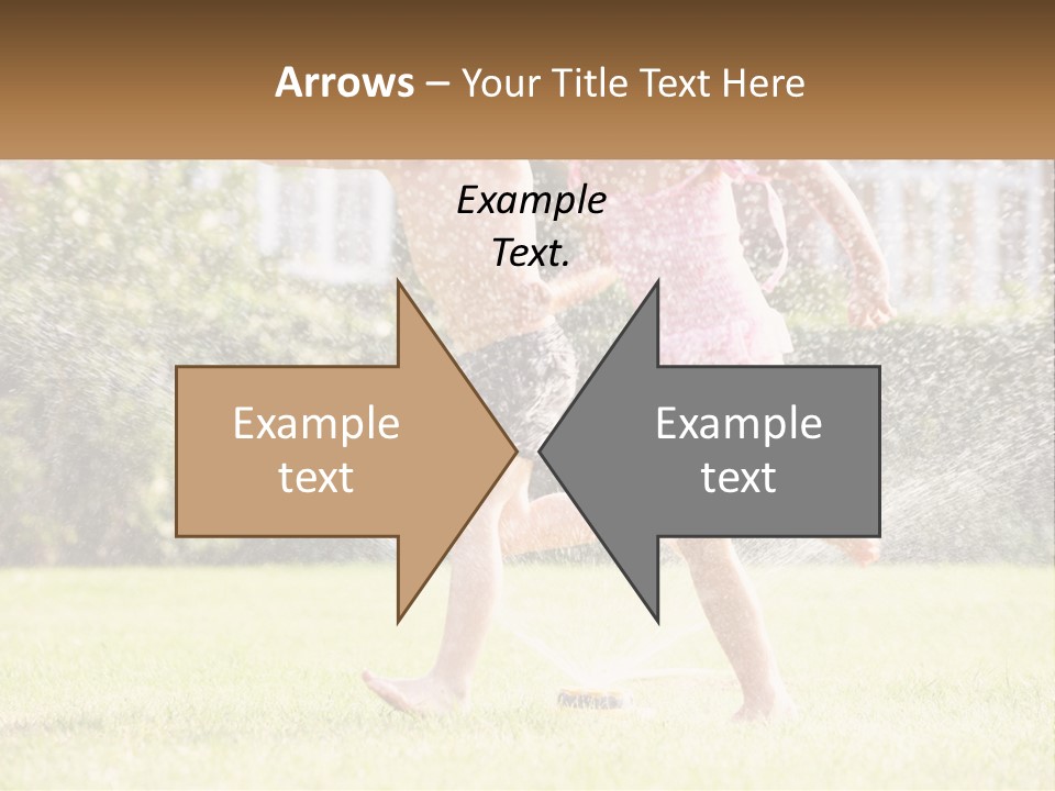 Wave Portrait Sand PowerPoint Template