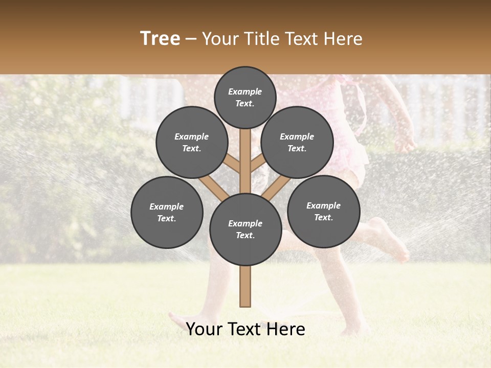 Wave Portrait Sand PowerPoint Template