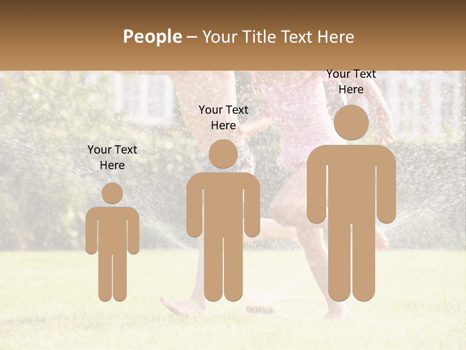 Wave Portrait Sand PowerPoint Template