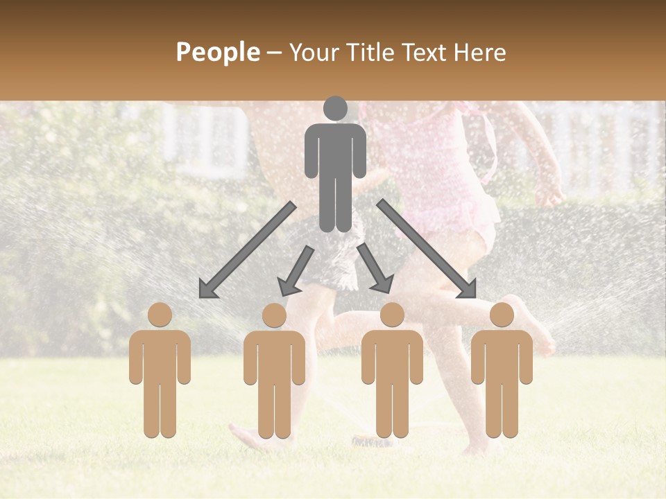 Wave Portrait Sand PowerPoint Template