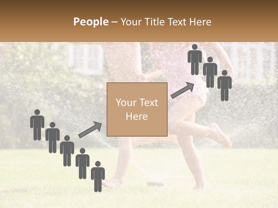 Wave Portrait Sand PowerPoint Template