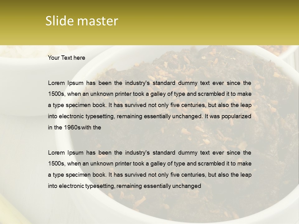 Ocean Senior Caucasian PowerPoint Template