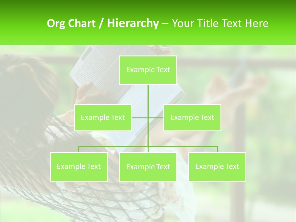 Beach Older Woman PowerPoint Template