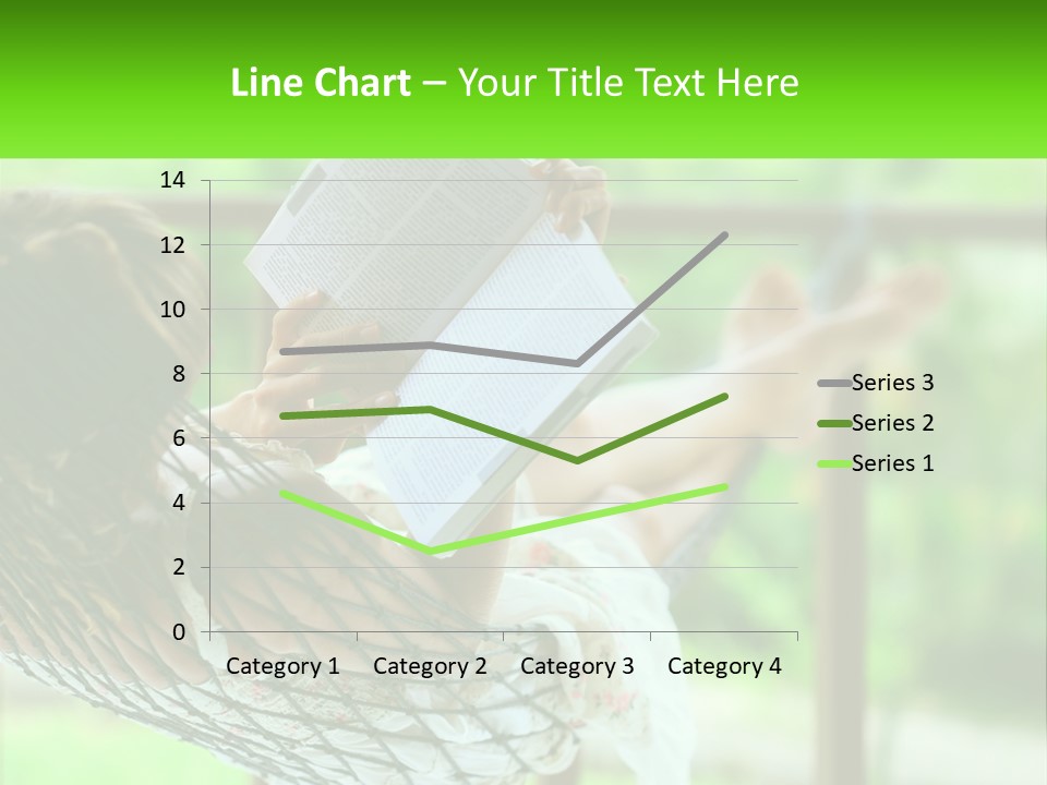 Beach Older Woman PowerPoint Template