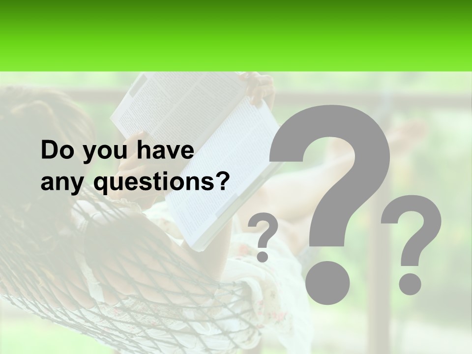 Beach Older Woman PowerPoint Template