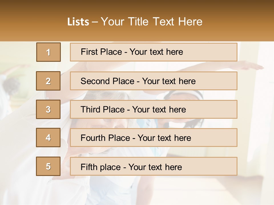 Lifestyle Wellness Calm PowerPoint Template