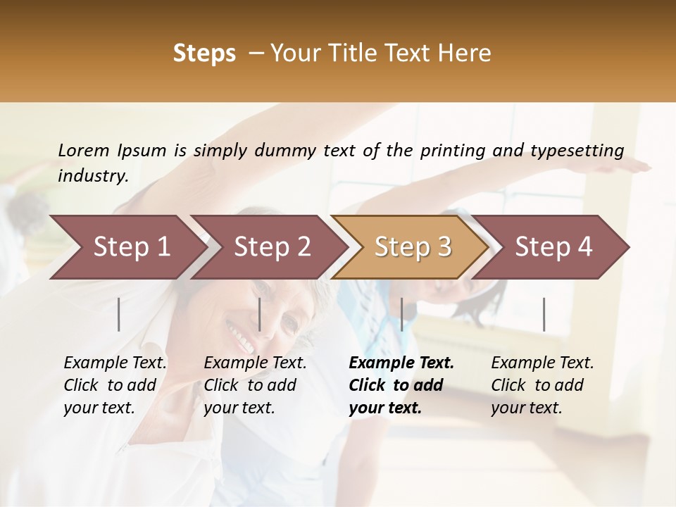 Lifestyle Wellness Calm PowerPoint Template