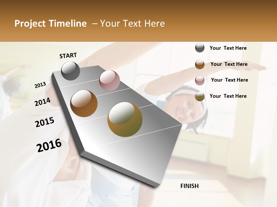 Lifestyle Wellness Calm PowerPoint Template
