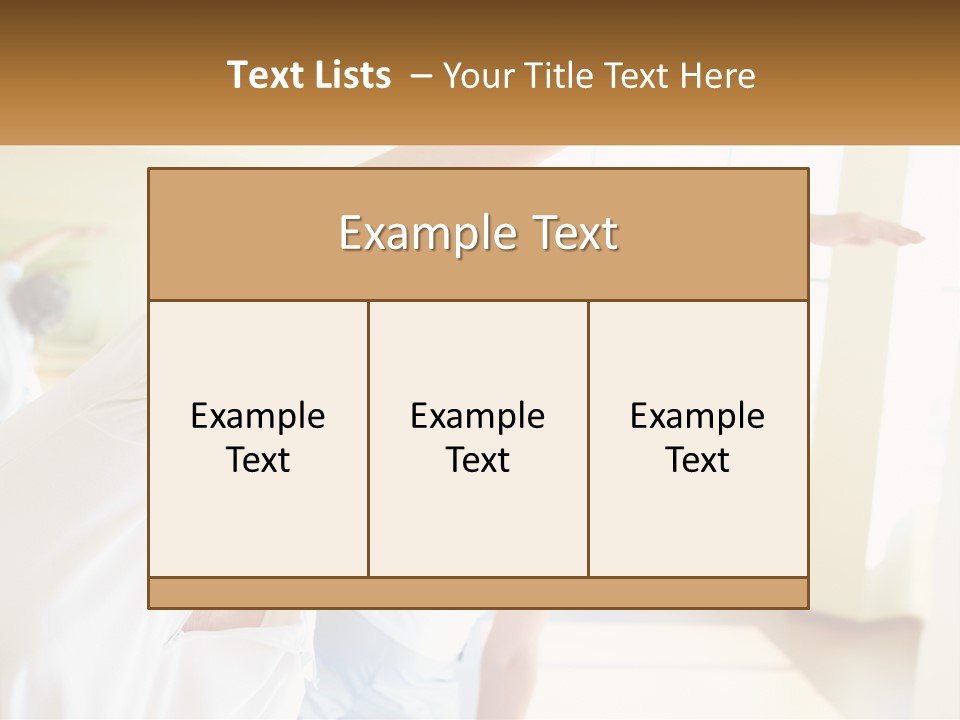 Lifestyle Wellness Calm PowerPoint Template