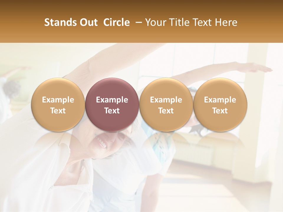 Lifestyle Wellness Calm PowerPoint Template