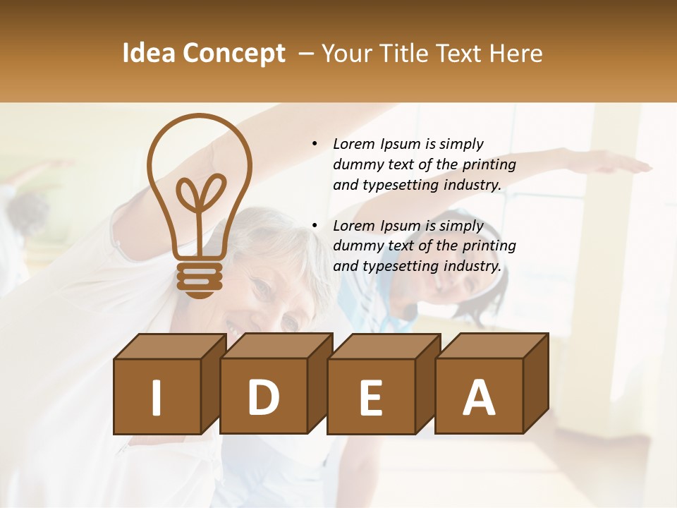 Lifestyle Wellness Calm PowerPoint Template