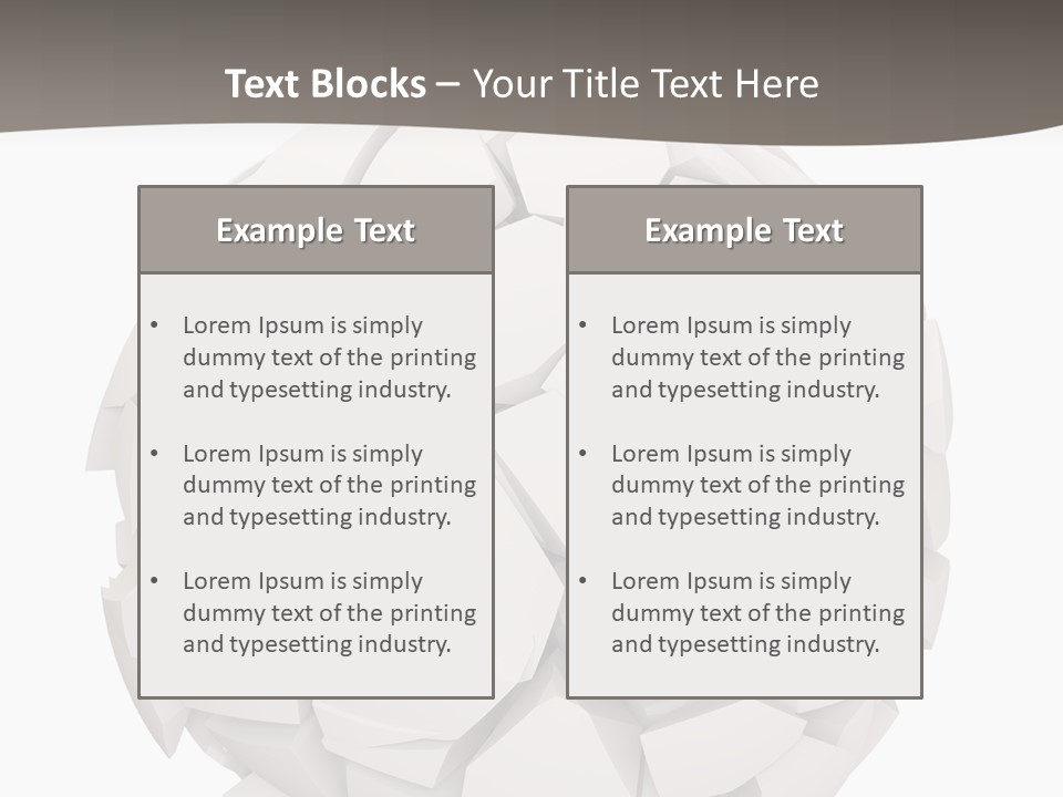 Portrait Mother White PowerPoint Template