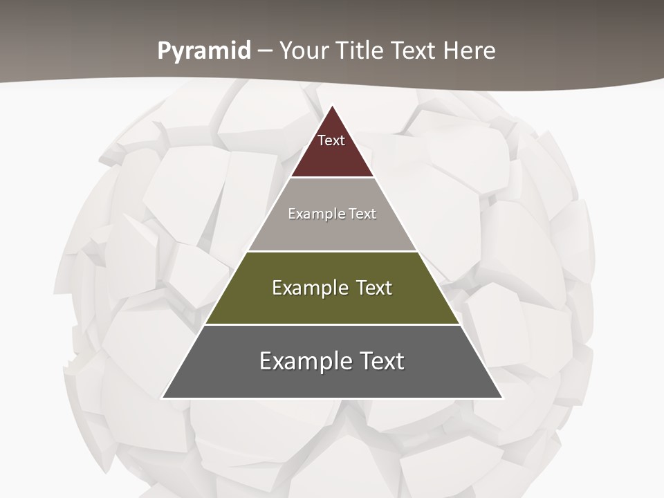 Portrait Mother White PowerPoint Template