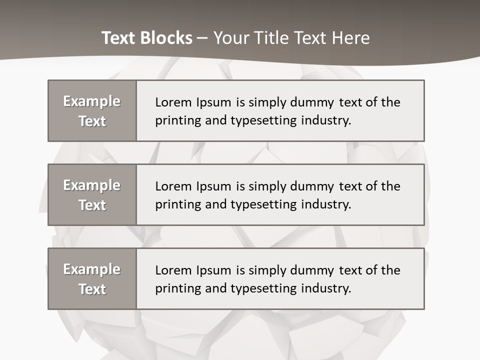 Portrait Mother White PowerPoint Template