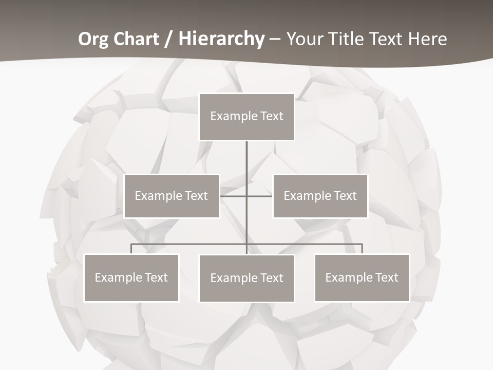 Portrait Mother White PowerPoint Template