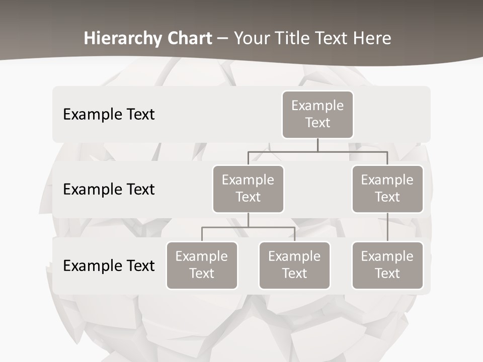 Portrait Mother White PowerPoint Template