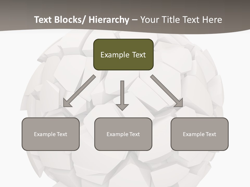 Portrait Mother White PowerPoint Template