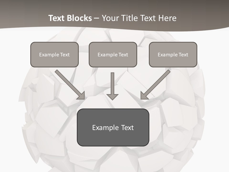 Portrait Mother White PowerPoint Template