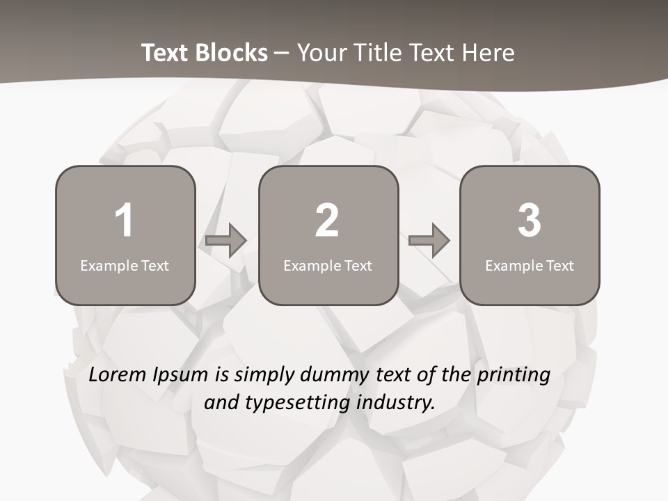 Portrait Mother White PowerPoint Template