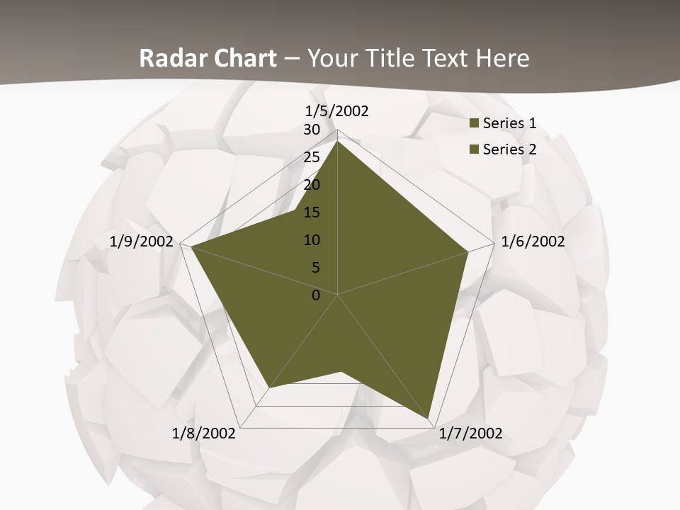 Portrait Mother White PowerPoint Template