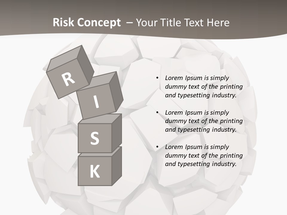 Portrait Mother White PowerPoint Template