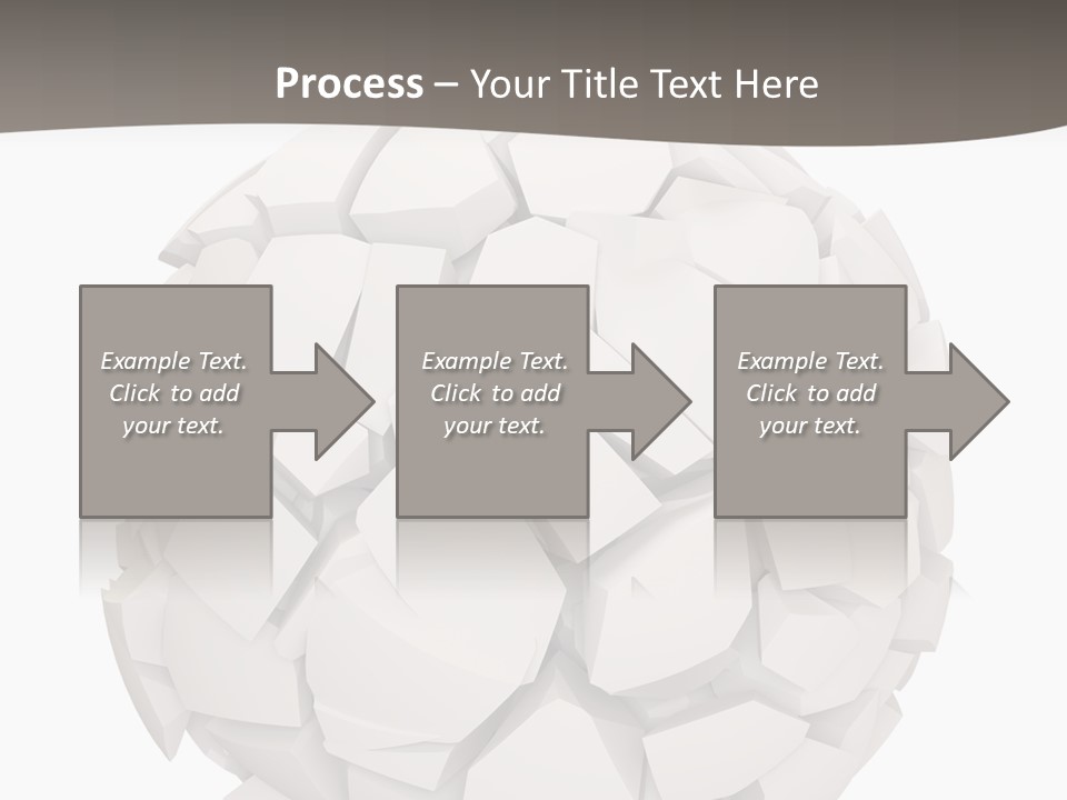 Portrait Mother White PowerPoint Template