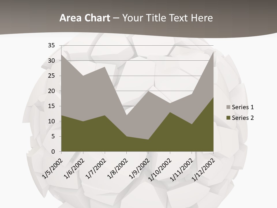 Portrait Mother White PowerPoint Template