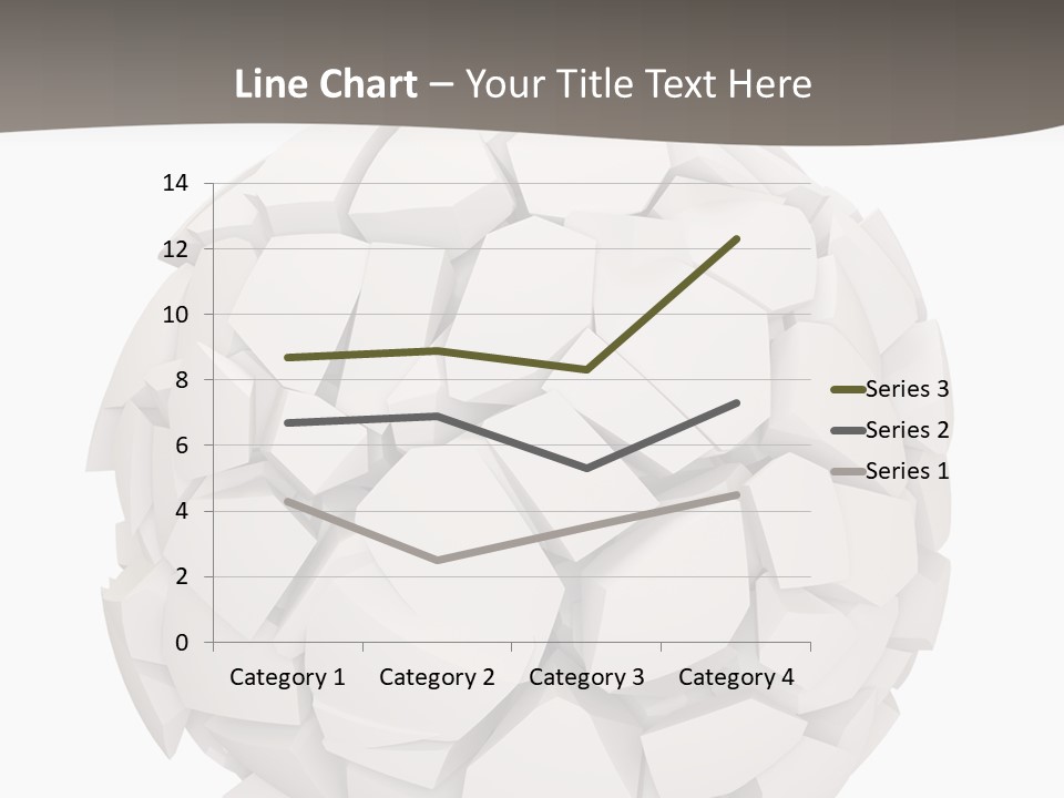 Portrait Mother White PowerPoint Template