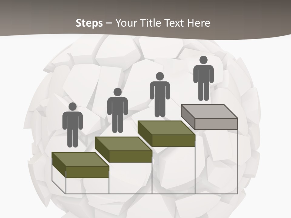 Portrait Mother White PowerPoint Template