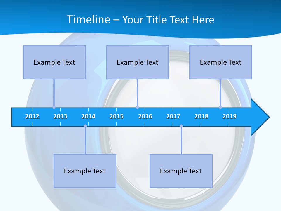 Elderly Wellness Water PowerPoint Template