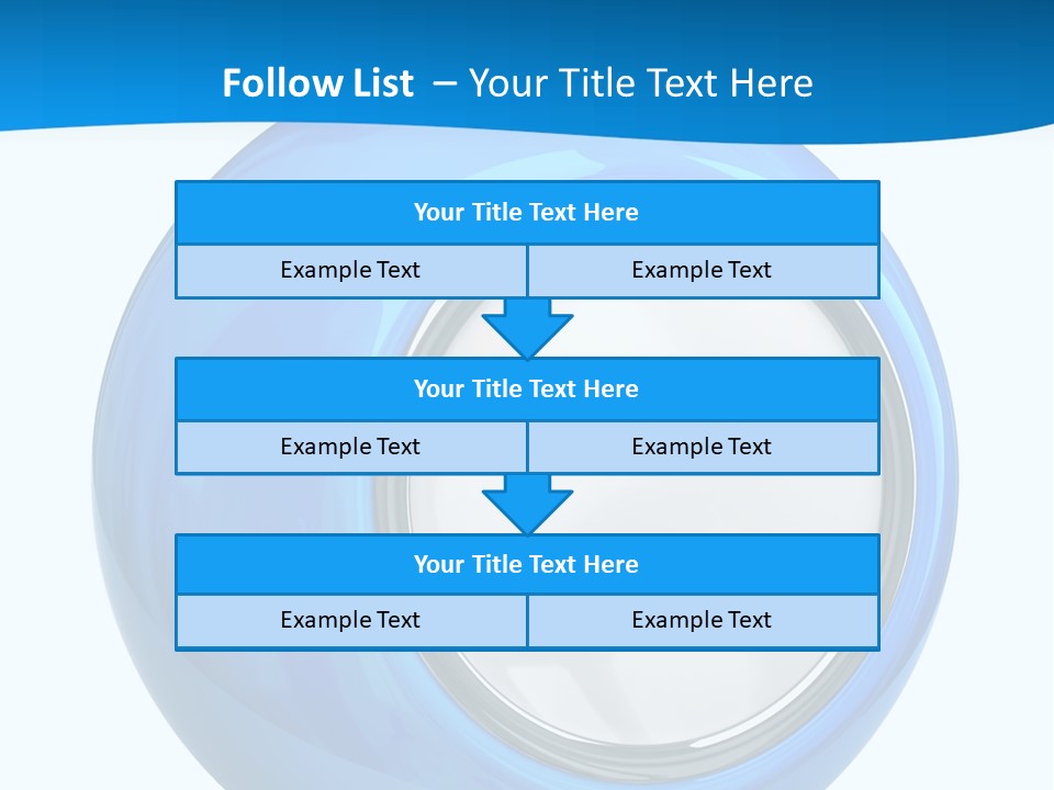 Elderly Wellness Water PowerPoint Template