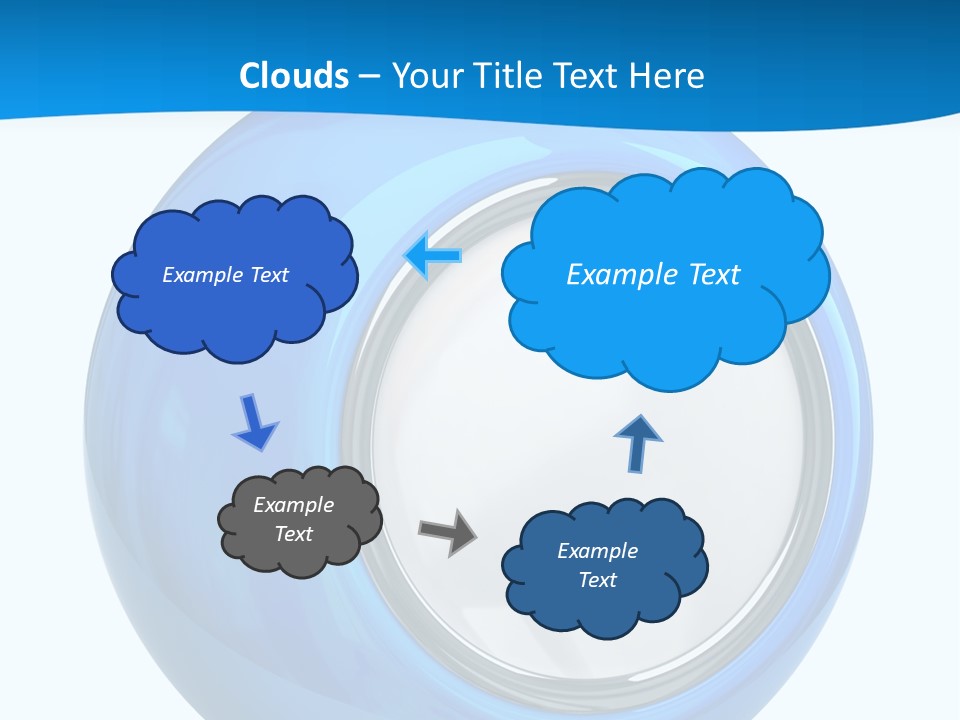 Elderly Wellness Water PowerPoint Template