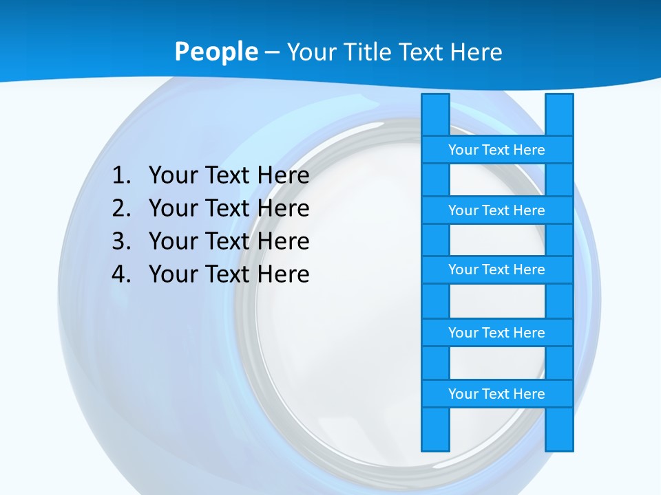 Elderly Wellness Water PowerPoint Template