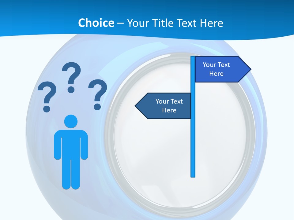 Elderly Wellness Water PowerPoint Template