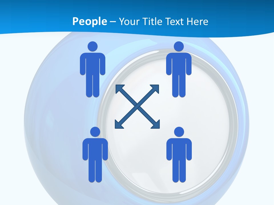 Elderly Wellness Water PowerPoint Template