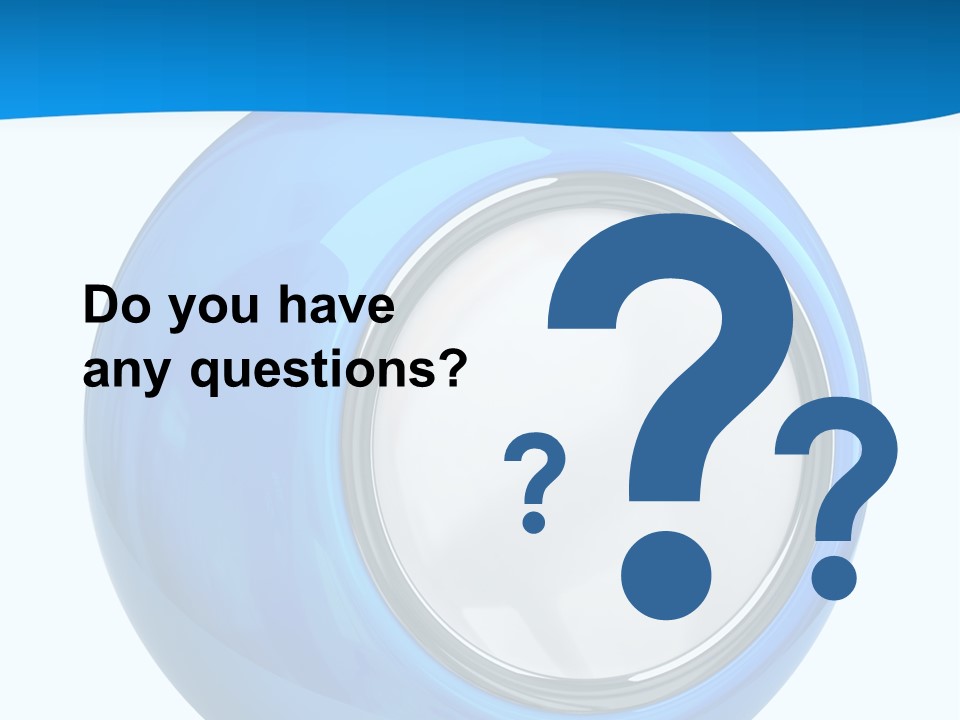 Elderly Wellness Water PowerPoint Template