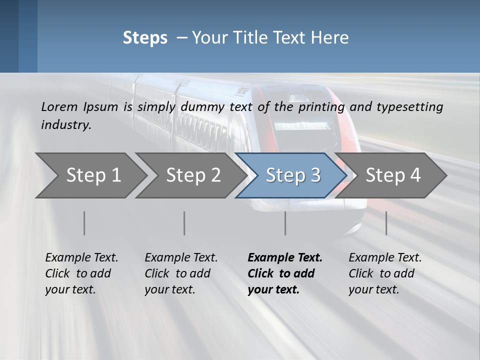 Water Old Retirement PowerPoint Template