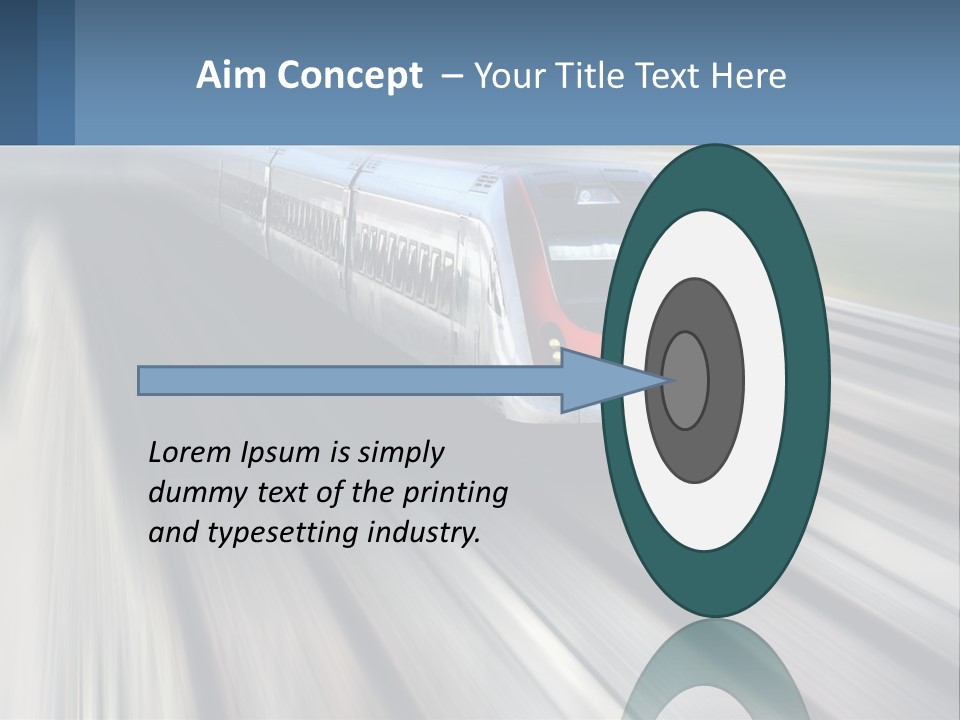 Water Old Retirement PowerPoint Template