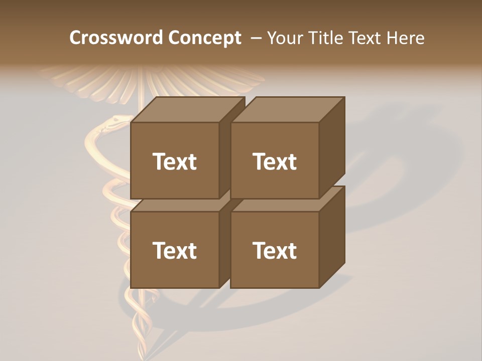 Sunset Caucasian Standing PowerPoint Template