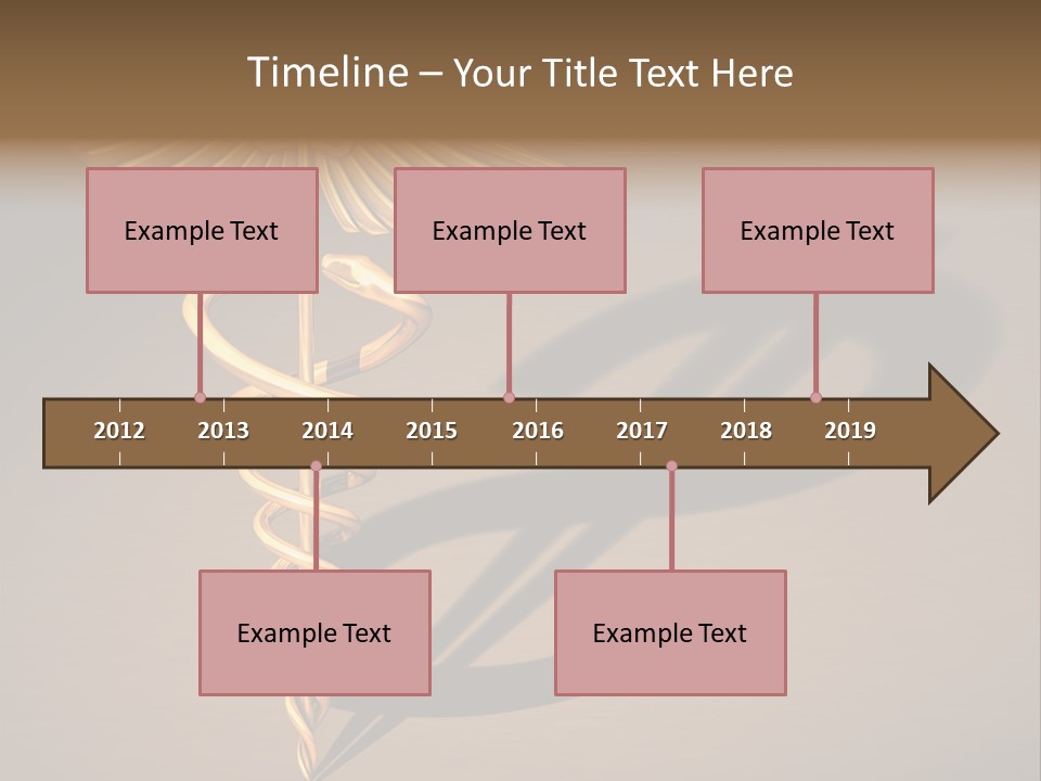 Sunset Caucasian Standing PowerPoint Template