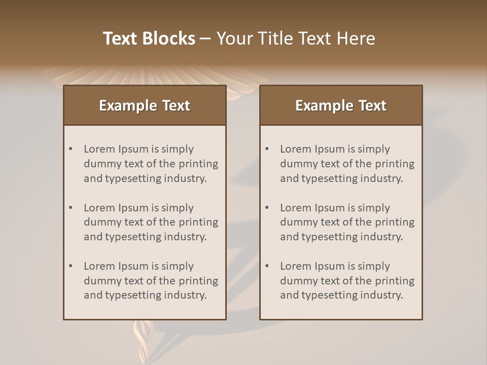 Sunset Caucasian Standing PowerPoint Template