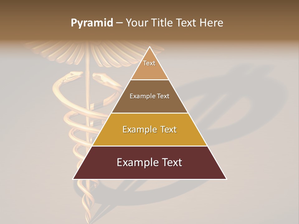 Sunset Caucasian Standing PowerPoint Template